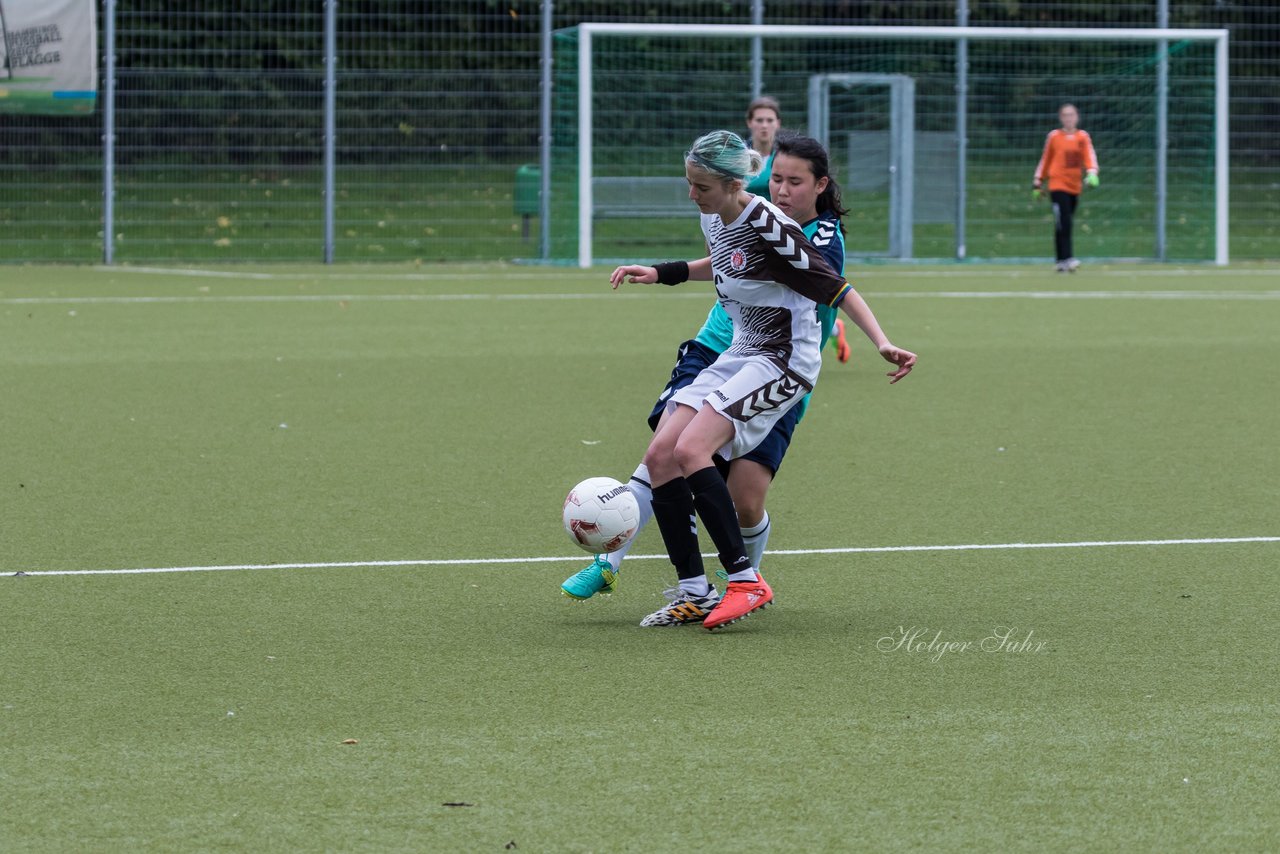 Bild 382 - B-Juniorinnen Wedel - St. Pauli : Ergebnis: 1:2